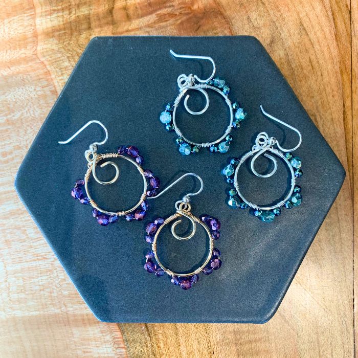 Wirework: Circle of Friends Earrings, June 7 from 11:00-1:00