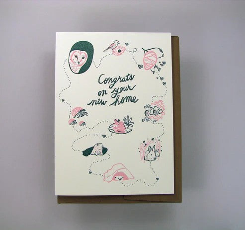 Cards: Letterpress by Wolf and Wren