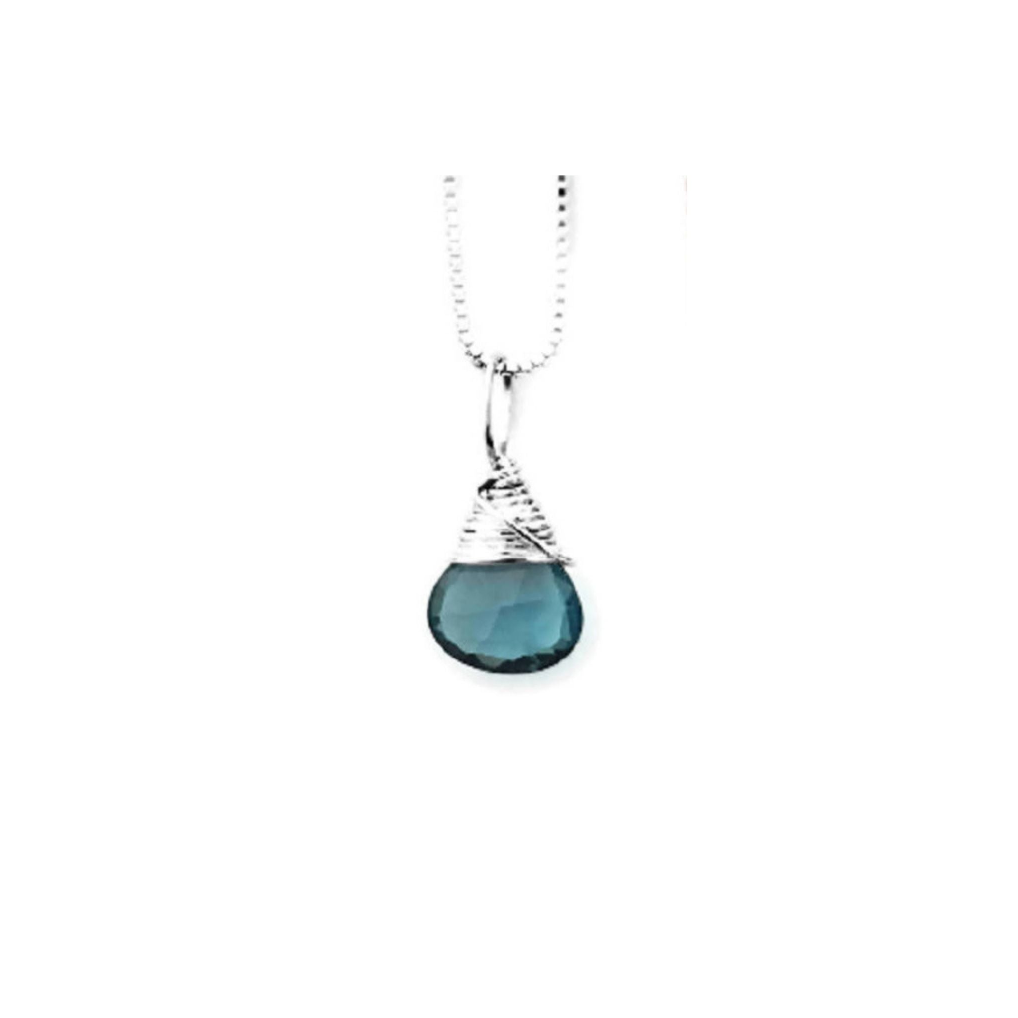 Birthstone and Initial Charm Necklaces by Jen Lesea