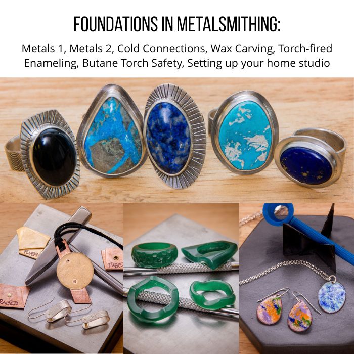 Foundations in Metalsmithing: September 18-22. All Materials Included!
