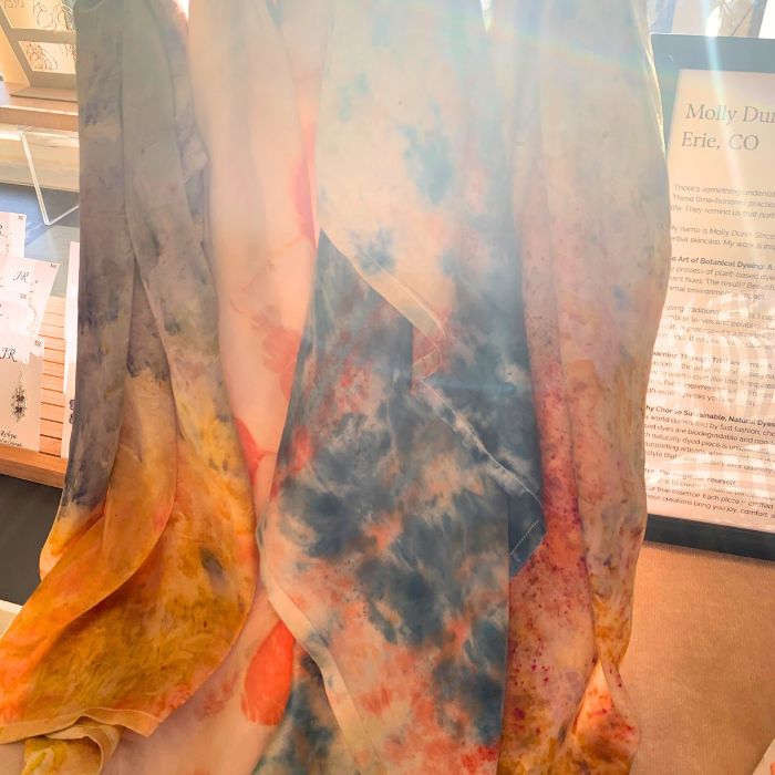 Silk scarves & Eye Masks by Kelleher Botanicals