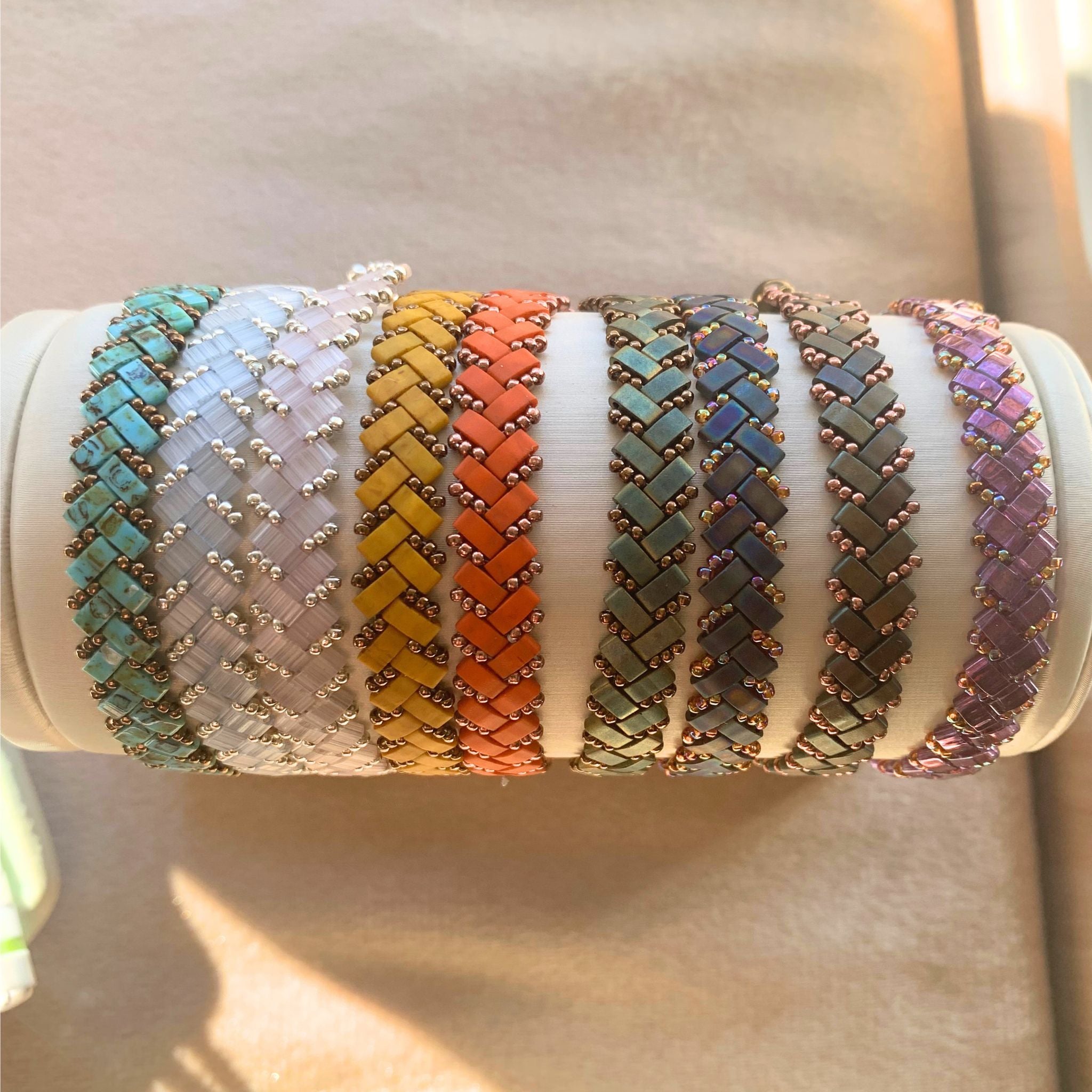 Tila Bead Woven Bracelets