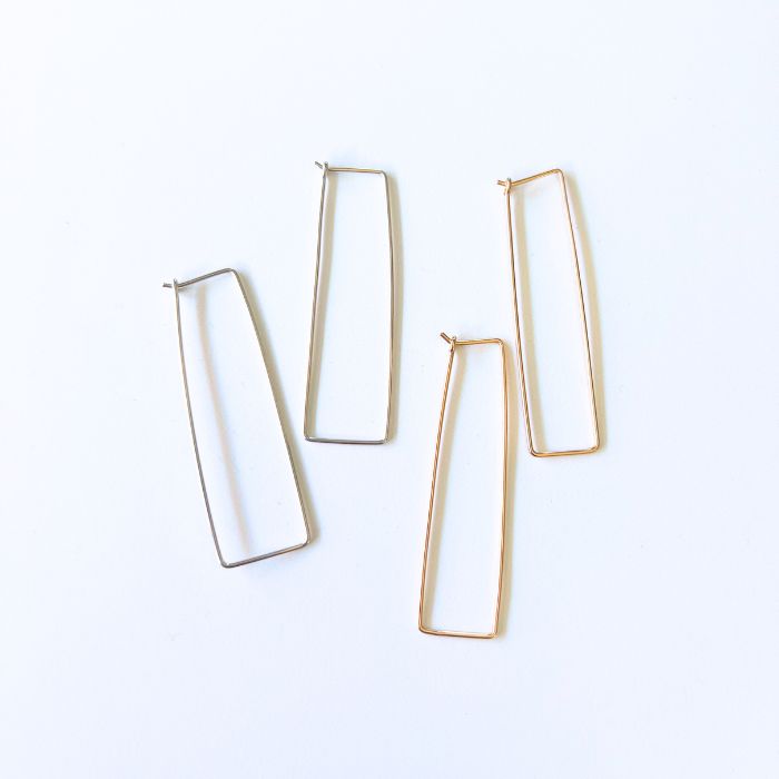Wire-Formed Earrings