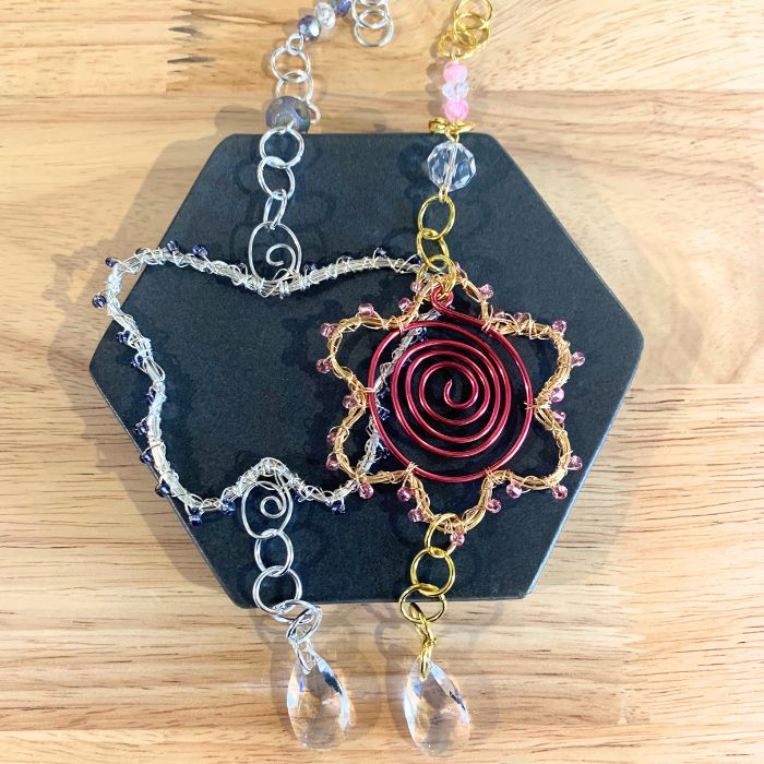 Spring suncatchers class