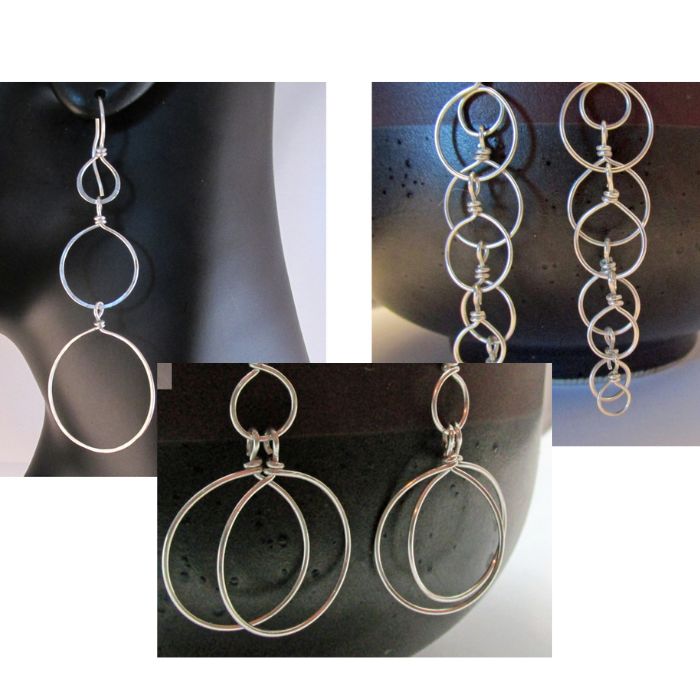 Circle Study: Earrings, Part 1 (non-torch). May 3, 2:00-5:00