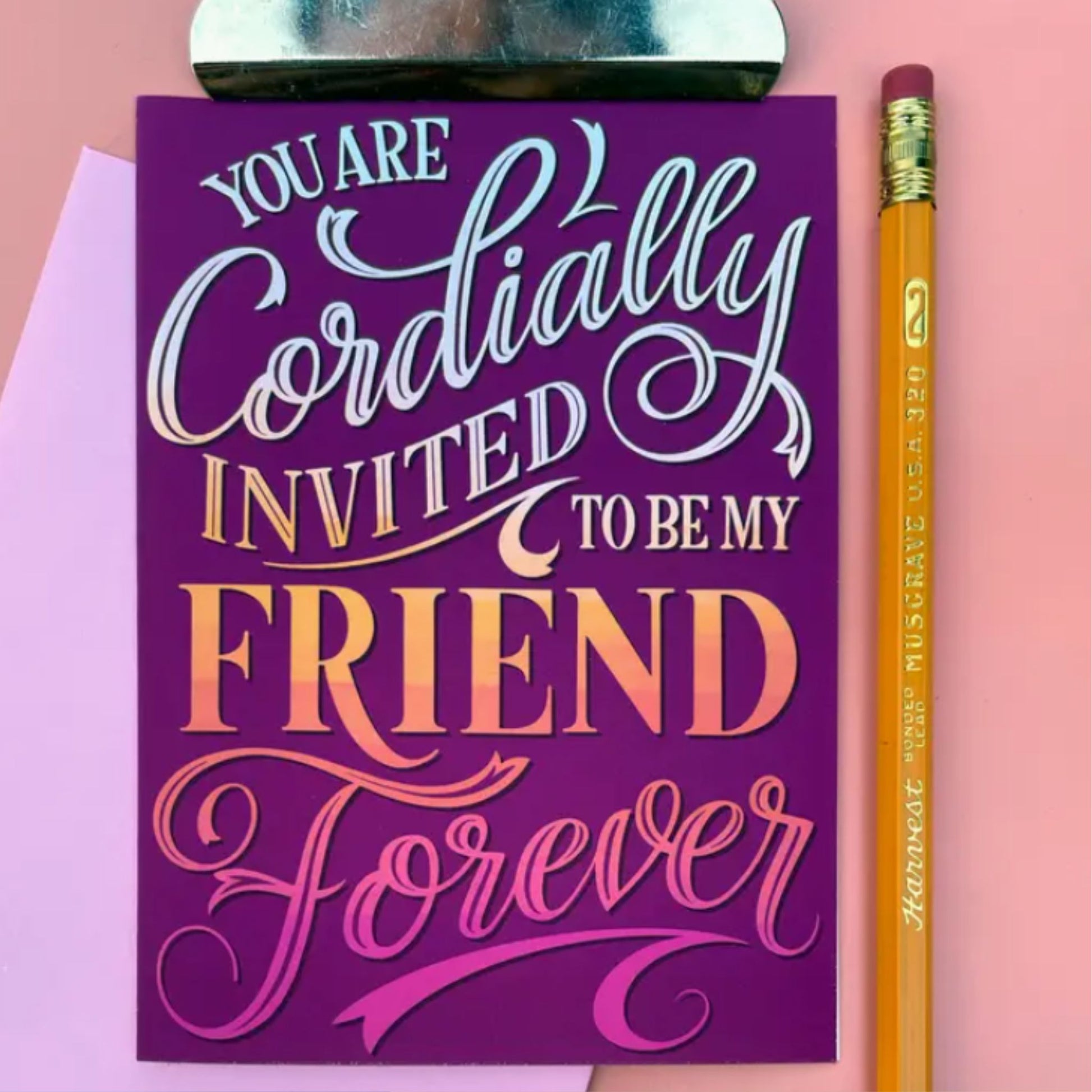 Friend forever card
