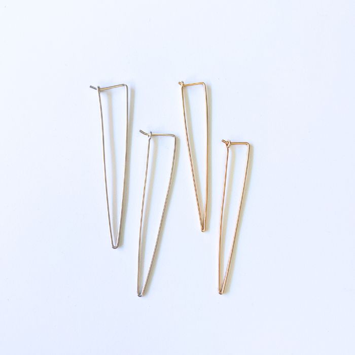 Wire-Formed Earrings