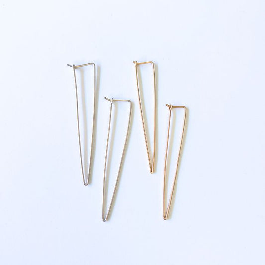 Wire-Formed Earrings
