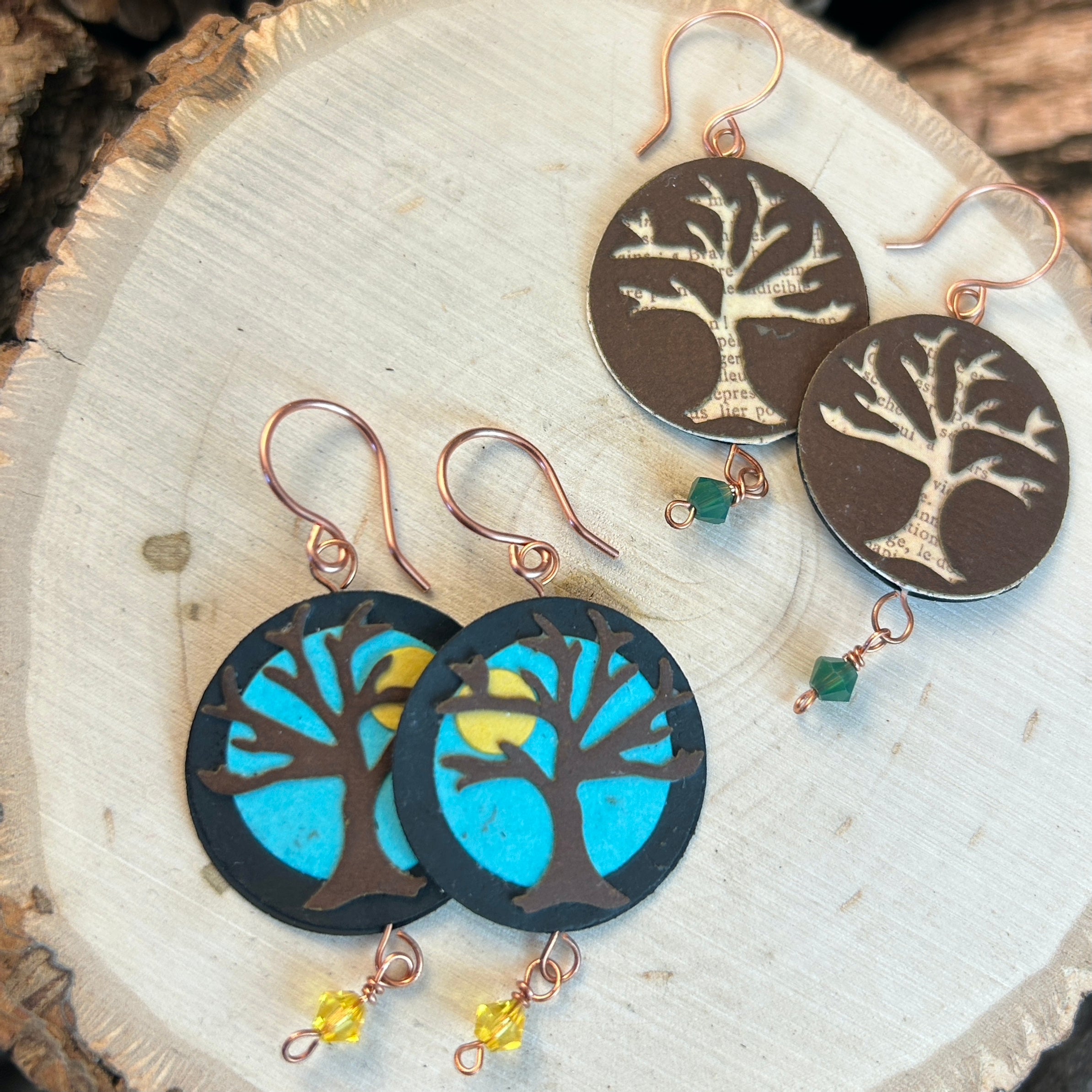 Youth Class (ages 10-13): Paper Earrings: April 5 from 12:00-2:00.