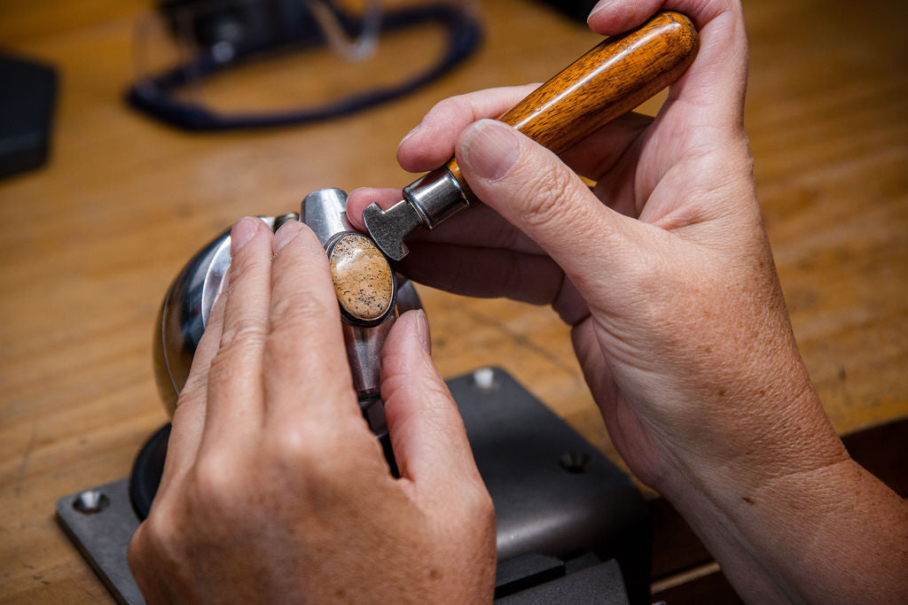 Beginning Metalsmithing Class: Make a Sterling Silver Gemstone Ring: October 3 & 4