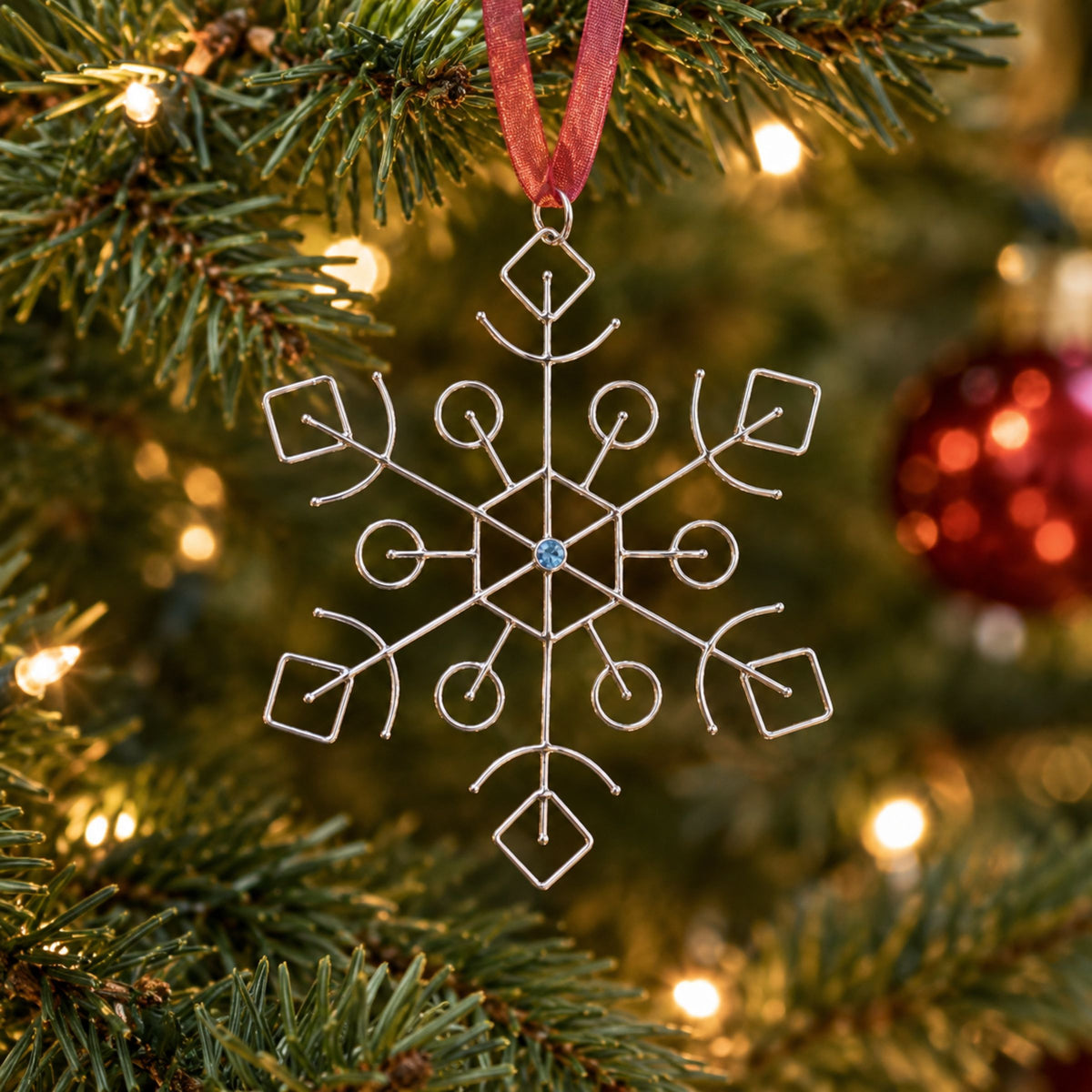 Working with Wire: Snowflake Ornament. December 12 from 9:30-5:30