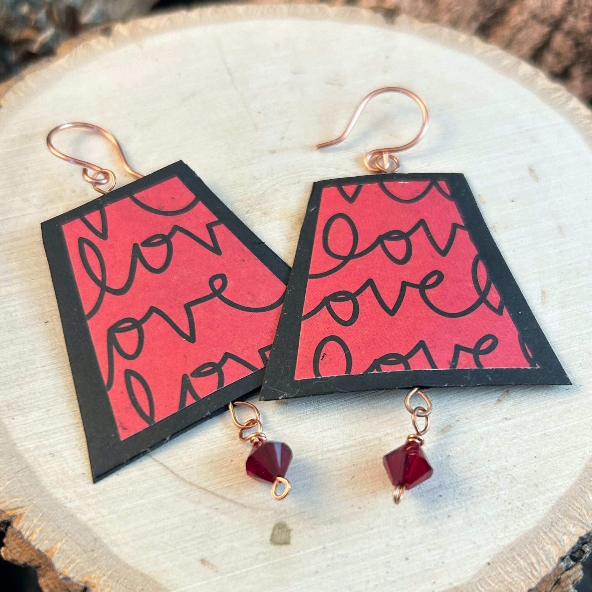 Youth Class (ages 10-13): Paper Earrings: April 5 from 12:00-2:00.