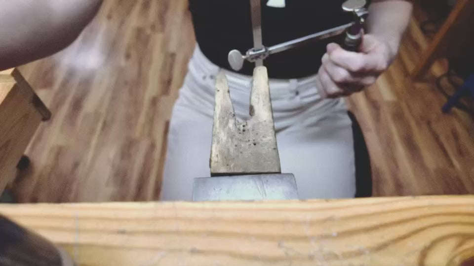 Load video: Silver Peak Studio Silversmithing Jewelry Workshop video